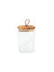 Espiel Coffee Sugar Tea Cereal Jar with Lid Plastic Transparent 580ml 1pc