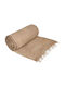 vidaXL Decorative Fabric Loneta 160x5000cm Natural