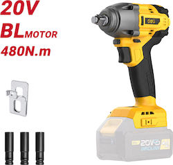 Deli DC235Z Brushless Impact Wrench Battery 20V Solo with 1/2" Socket Deli DC235Z Brushless Impact Wrench Battery 20V Solo with 1/2" Socket