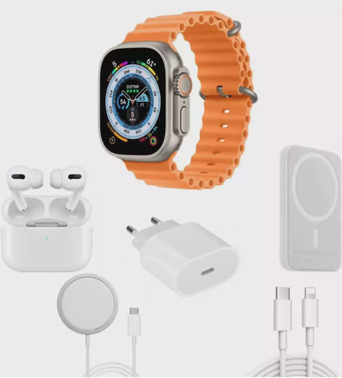 Remax YX12 Smartwatch with Heart Rate Monitor (Orange)