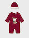 Mayoral Kids Winter Cotton Red Pyjamas