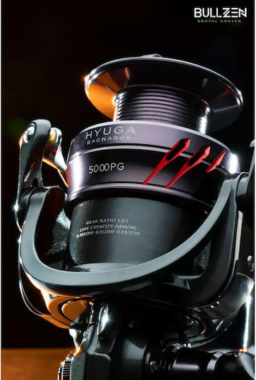 BULLZEN Hyuga Rangarong 3000PG Fishing Reel for Spinning