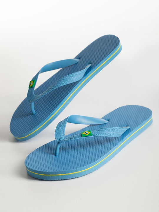 Flip Flops in Light Blue Colour