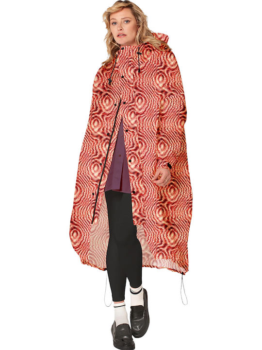 Women's Orange Coat