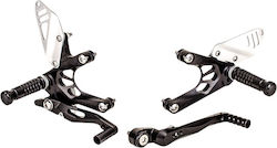 Set Picior De Picior Gilles Rearset Factor-x Negru Cb 650 F Set Picior De Picior Gilles Rearset Factor-x Negru Cb 650 F