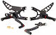 Σετ Μαρσπιέ Gilles Rearset Factor-x Bk Yzf-r6 600 20