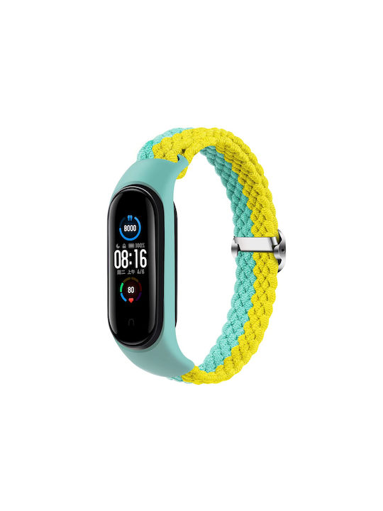 TelForceOne Curea Galbenă Mi Smart Band 5/Mi Smart Band 6