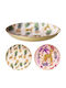Koopman Decorative Platter Round Metallic Purple 39x39cm