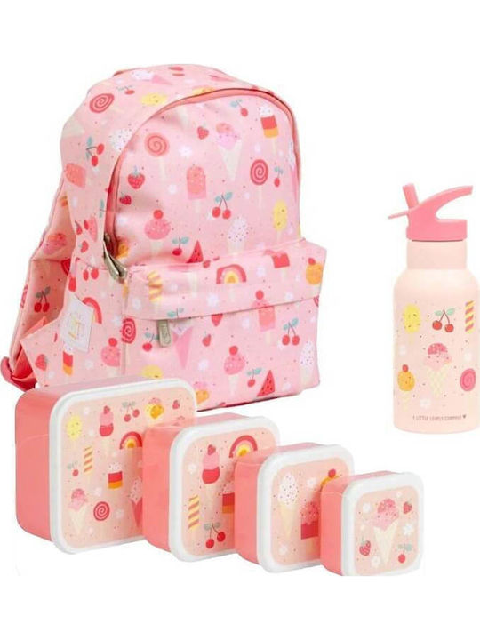 A Little Lovely Company Set școlar Ice Cream 7lt