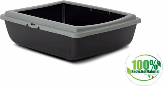 Pet Camelot Eco Λεκάνη Γάτας Γκρι Μ48 x Π38 x Υ14cm