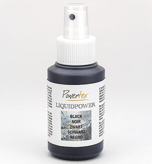 Powertex 100ml Spray Semi-Transparent Water-Based Liquid Power Black Dye