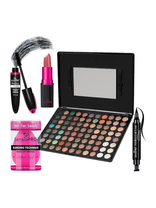 Vibrant Bloom Make-up-Paletten und Sets Sensopro Milano + Geschenk