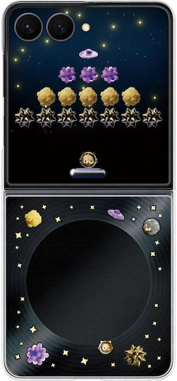 Samsung Flipsuit Magnet Задна Корица Силикон Черен Galaxy Z Flip8