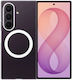 Samsung Magnet Back Cover Silicone 0.8mm Transparent Galaxy Z Fold8 Ultra