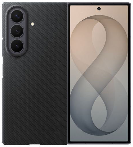Samsung Carbon Magnet Back Cover Plastic Black (Galaxy Z Fold8)