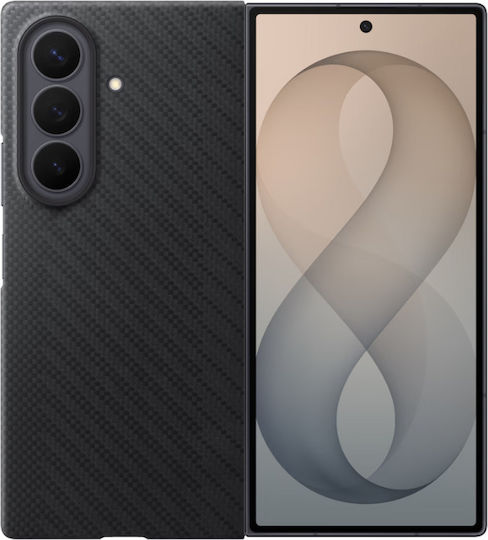 Samsung Carbon Magnet Back Cover Aramid Fiber Μαύρο (Galaxy Z Fold8)