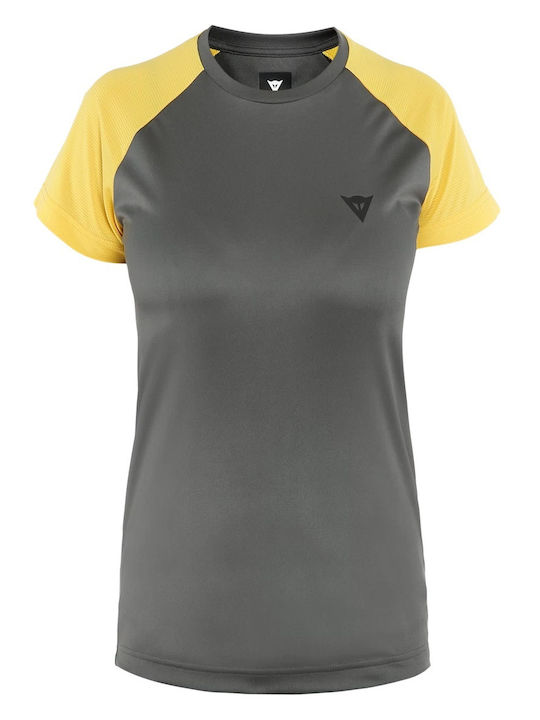 Dainese Bluză Termică Dama Cu Mâneci Scurte Gri