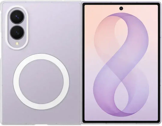 Samsung Magnet Silicone Back Cover 0.8mm Transparent Galaxy Z Fold8