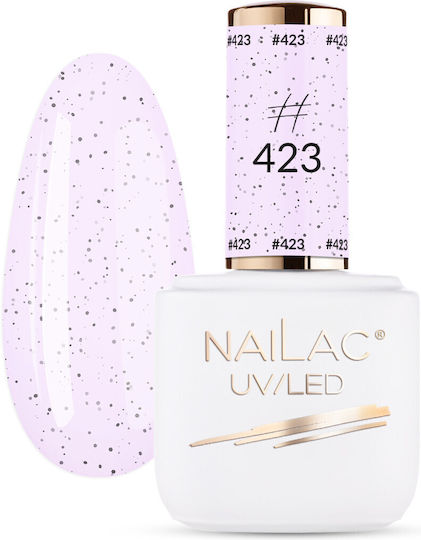 NaiLac Nail Lacquer Lang anhaltend Schnelltrocknend Beige #423 7ml