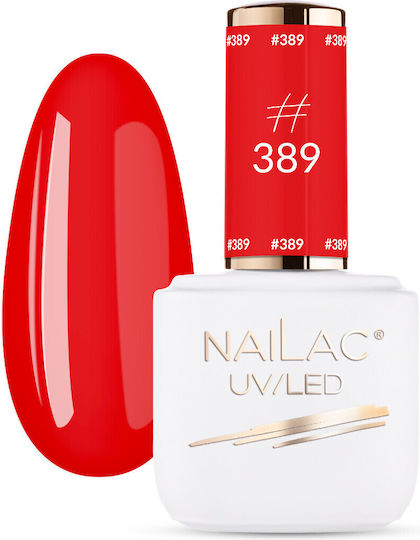 NaiLac Lang anhaltender Schnelltrocknender Nagellack Rot 7ml