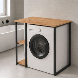 Megapap Verno Ντουλάπι Μπάνιου Πλυντηρίου 90x59.8x92.8cm Δρυς GP041-0138,1