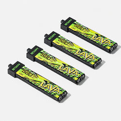 BetaFPV Li-Po Battery 4.35V 580mAh 95C BT2.0 for Drone 4 Pieces BetaFPV Li-Po Battery 4.35V 580mAh 95C BT2.0 for Drone 4 Pieces
