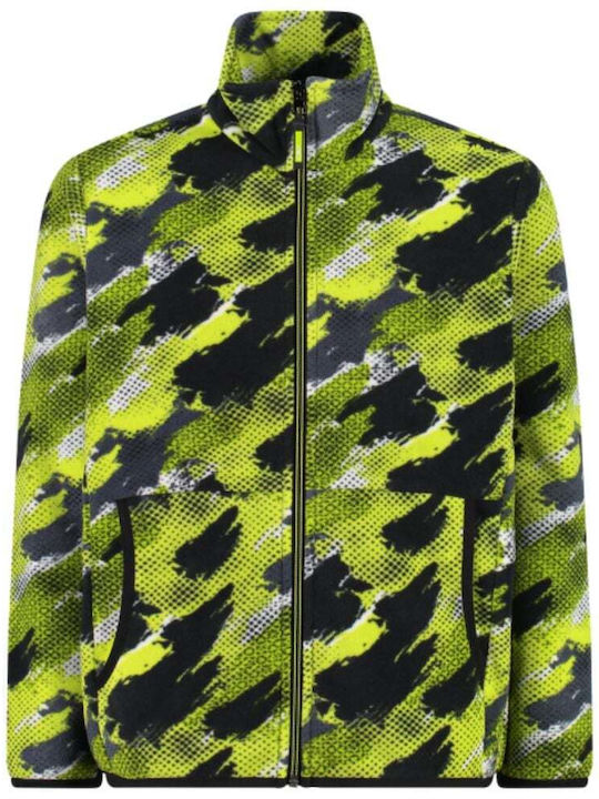 Jachetă fleece pentru copii verde