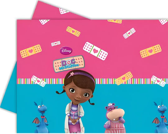 Plastic Party Tablecover The Little Doctor 180 X 120 Cm