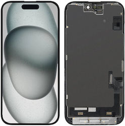 Охранителен Екран С Подрамка За Apple iPhone 15 Plus Черен Охранителен Екран С Подрамка За Apple iPhone 15 Plus Черен