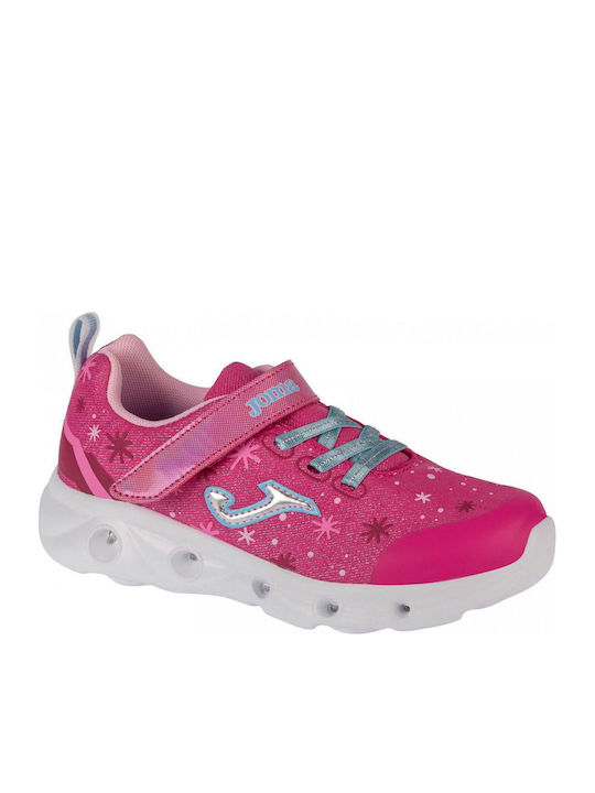 Joma Space Jr Παιδικά Sneakers με Σκρατς Ροζ