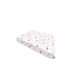 Qmini Lenjerie De Patut Bebe Pentru Patut Din Bumbac Cu Cauciuc Roz 160x80cm