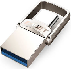 Eaget 64GB USB 2.0 USB-A & USB-C
