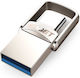 Eaget Stick USB 64GB USB 2.0 cu conexiune USB-A și USB-C