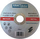 Kraft & Dele Disc de tăiere metal 125mm
