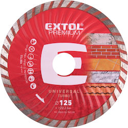Disc De Tăiere Cu Diamant Extol Premium 125mm 108752