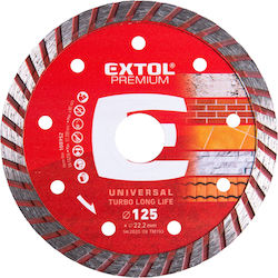 Disc De Tăiere Cu Diamant Umed Uscat Extol Premium 108952