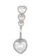 Poco Loco Bauchnabel Piercing aus Stahl 10 x 1,6 mm