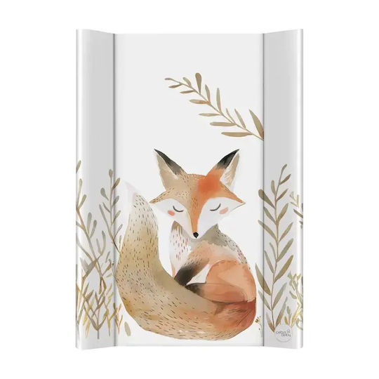 Ceba Baby Saltea de înfășat rigidă Basic Red Fox 50x70cm