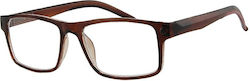 Aegean Dolphin Clip On Γυαλιά Πρεσβυωπίας +1.00 σε Καφέ χρώμα Dolphin-10700-brown-100_33980