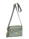 Fabric Women's Crossbody Bag Green