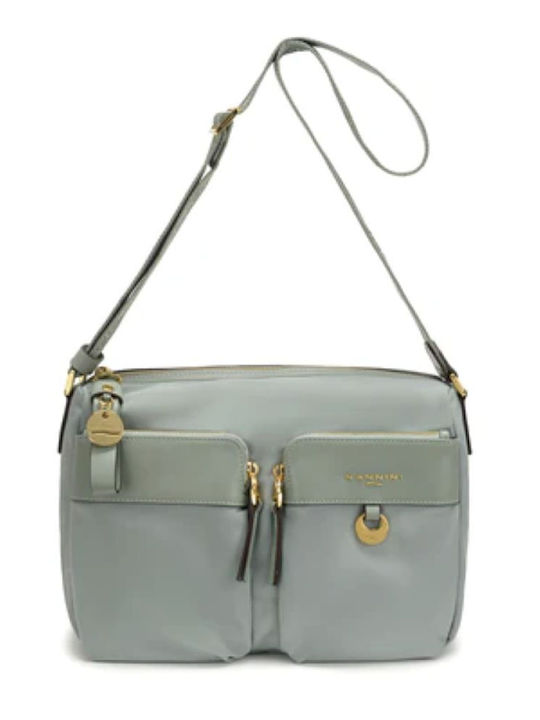 Fabric Women's Crossbody Bag Light Blue