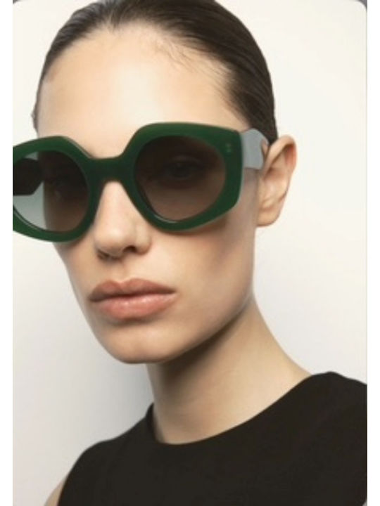 Kaleos Unisex Sunglasses with Green Frame Almeida 5