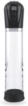 Male Lcd Display Long Tube Automatic Penis Pump Transparent