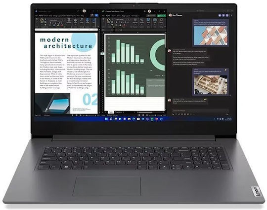 Lenovo V17 G4 IRU 17.3" IPS FHD (i5-13420H/24GB/1TB SSD/W11 Pro) Iron Grey (US Keyboard)