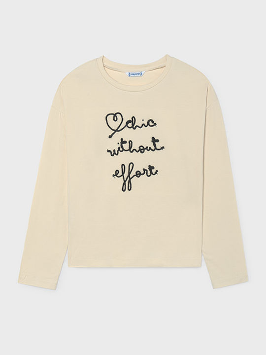 Mayoral Set Kids Tops Ecru