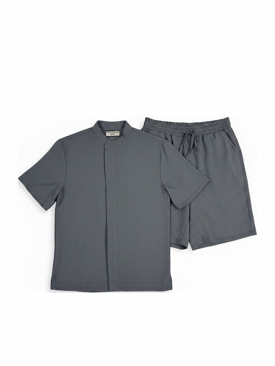 Kids Set with Shorts Summer 2 Pieces Grey