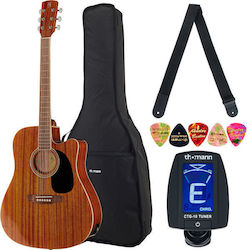 Harley Benton Nt Bundle Semi-Acoustic Guitar