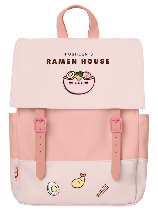 Grupo Erik Pusheen Sushi Roll Ghiozdan De Spate Grădinița Cu Husă Pentru Sticlă De Apă 34.5 x 6 x 41.5cm