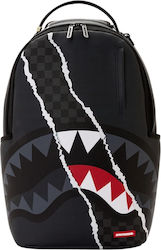 Sprayground Раница Center Rip Revealing Сив Кариран