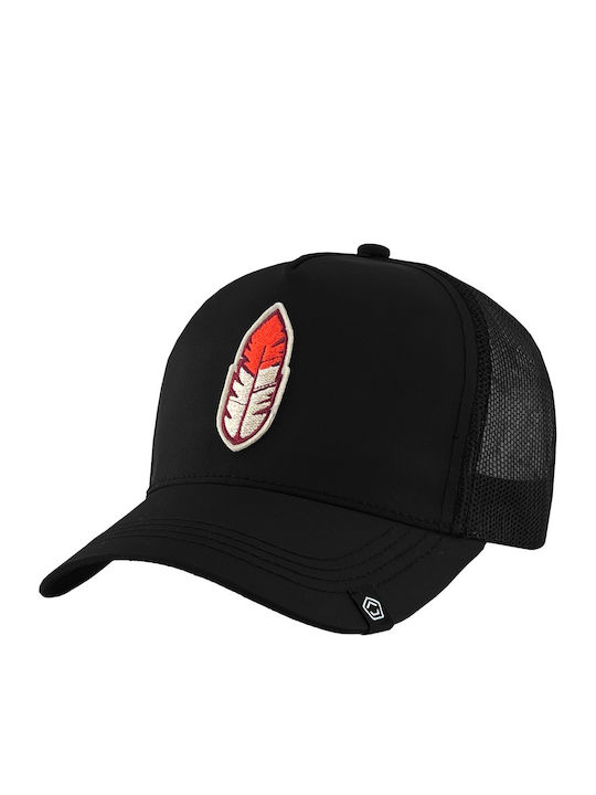 Hawk Trucker Cap 01-black Hawk Trucker Cap 01-black